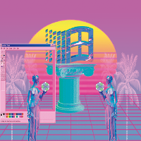 Vaporwave icon